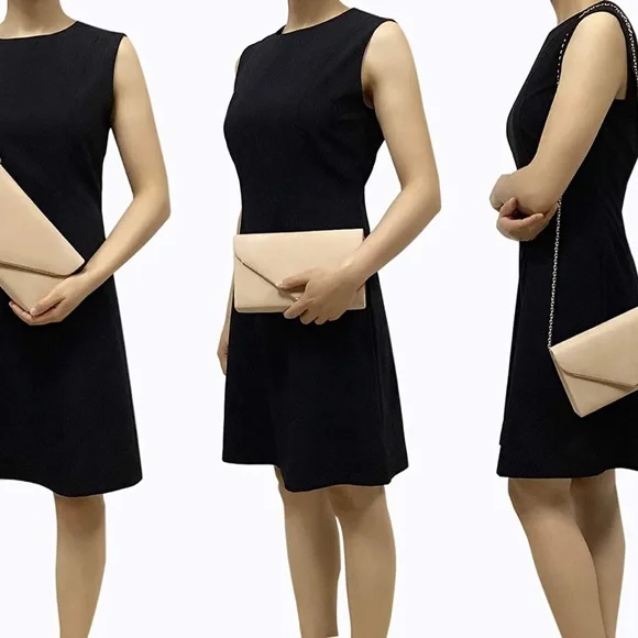 Charming Tailor Faux Suede Clutch Bag - Picture 7 of 7